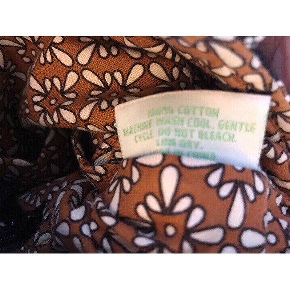 Vera Bradley Pattern-Retired TRENDY NEAT CURVY TOTE CAFF'E LATTE PURSE BAG - Picture 11 of 14